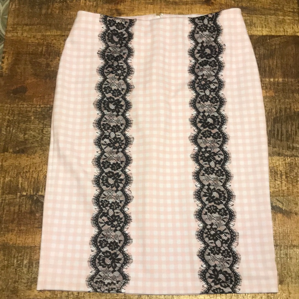 Eloquii Check plaid gingham skirt
